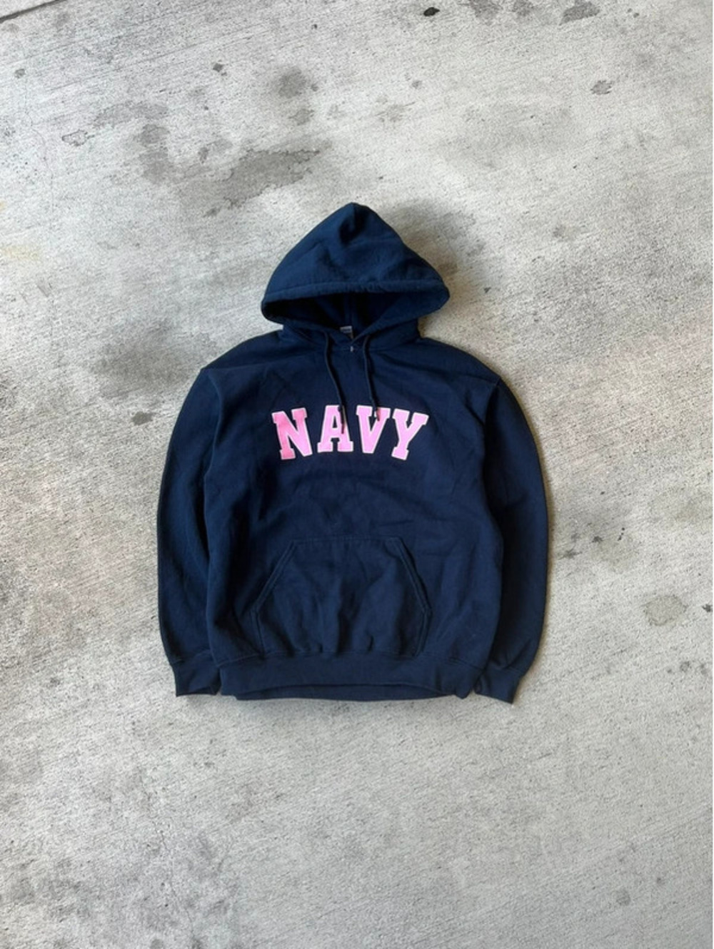 Gildan Navy Hoodie